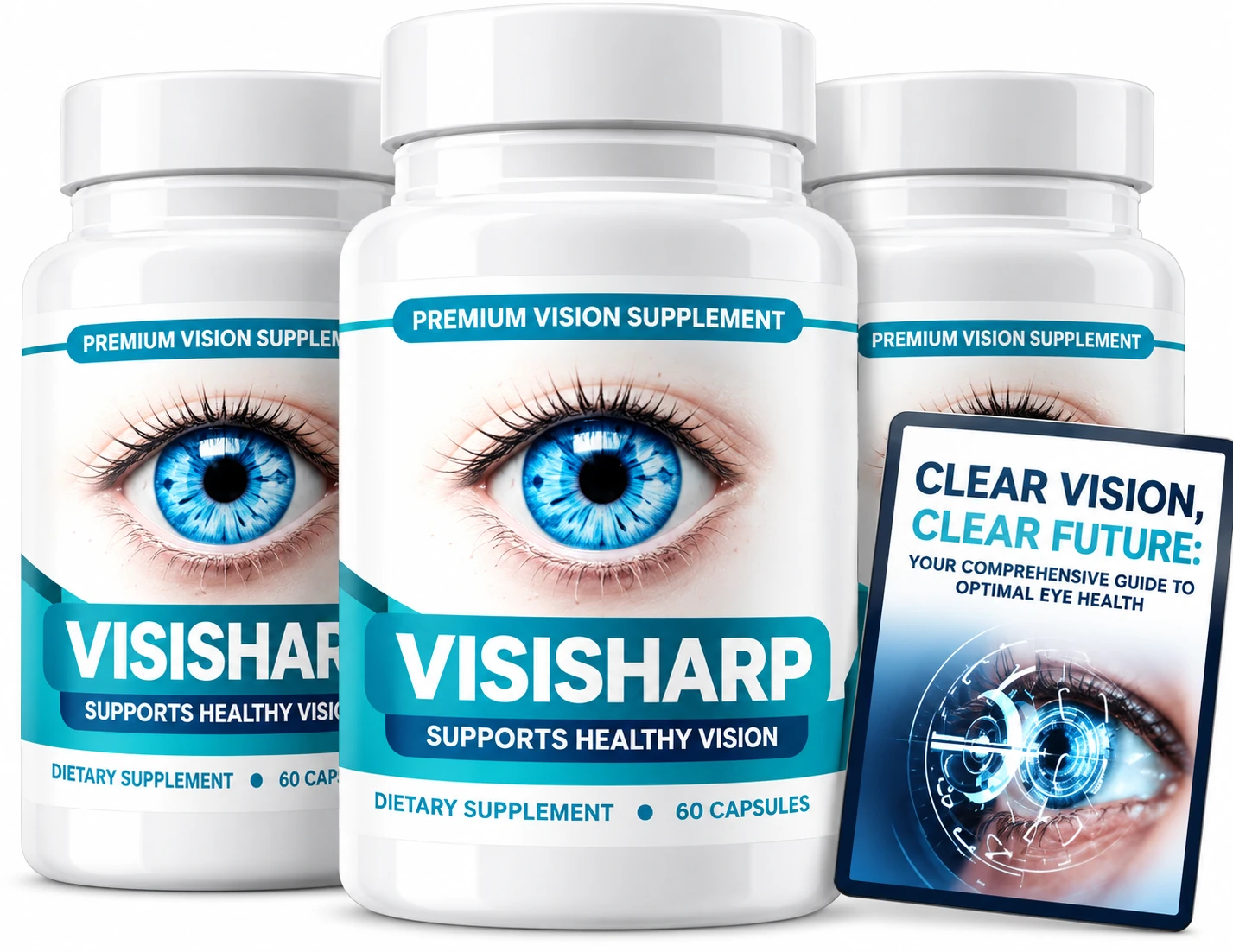 VisiSharp supplement bottle